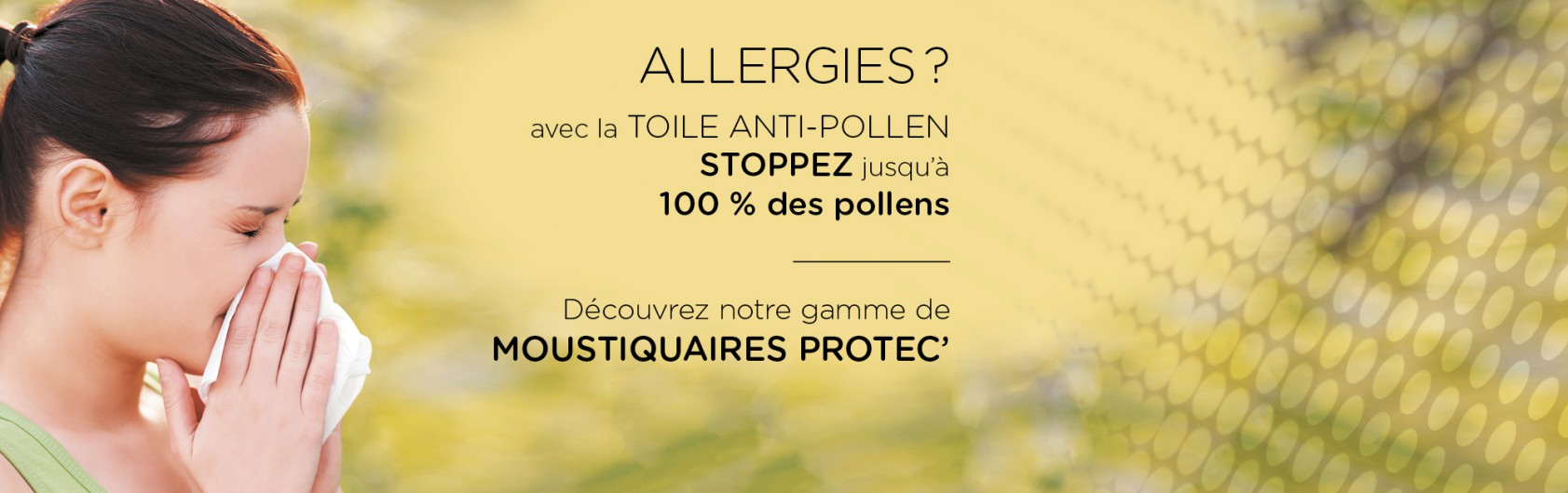 moustiquaires anti pollen